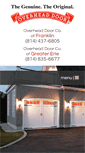 Mobile Screenshot of overheaddoorfranklin.com